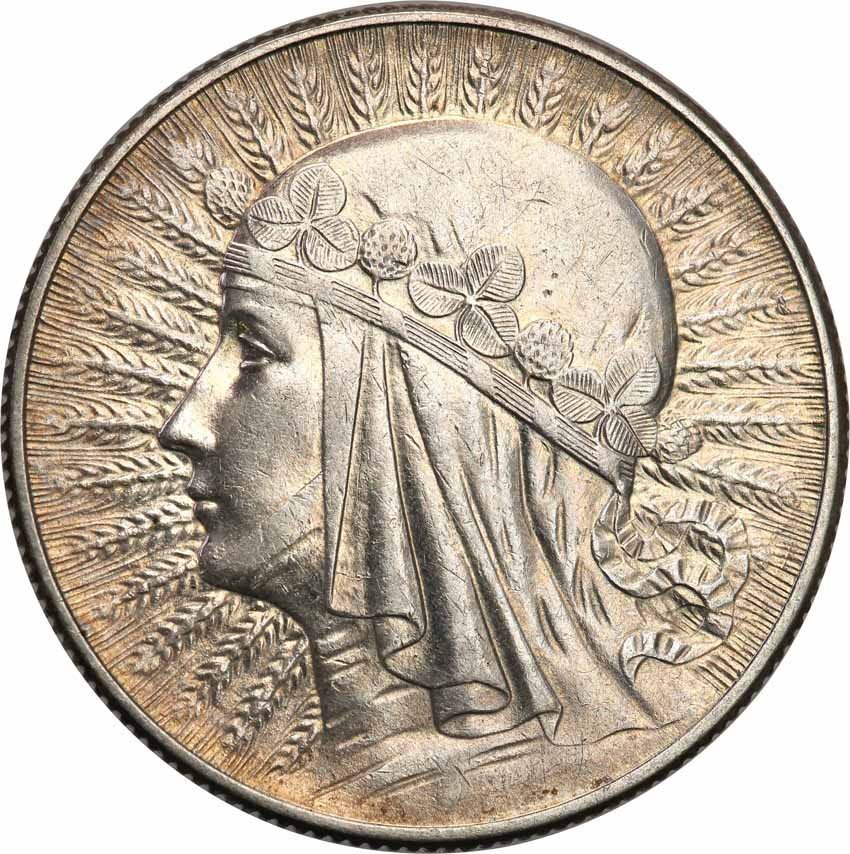 II RP. 5 złotych 1934 głowa kobiety